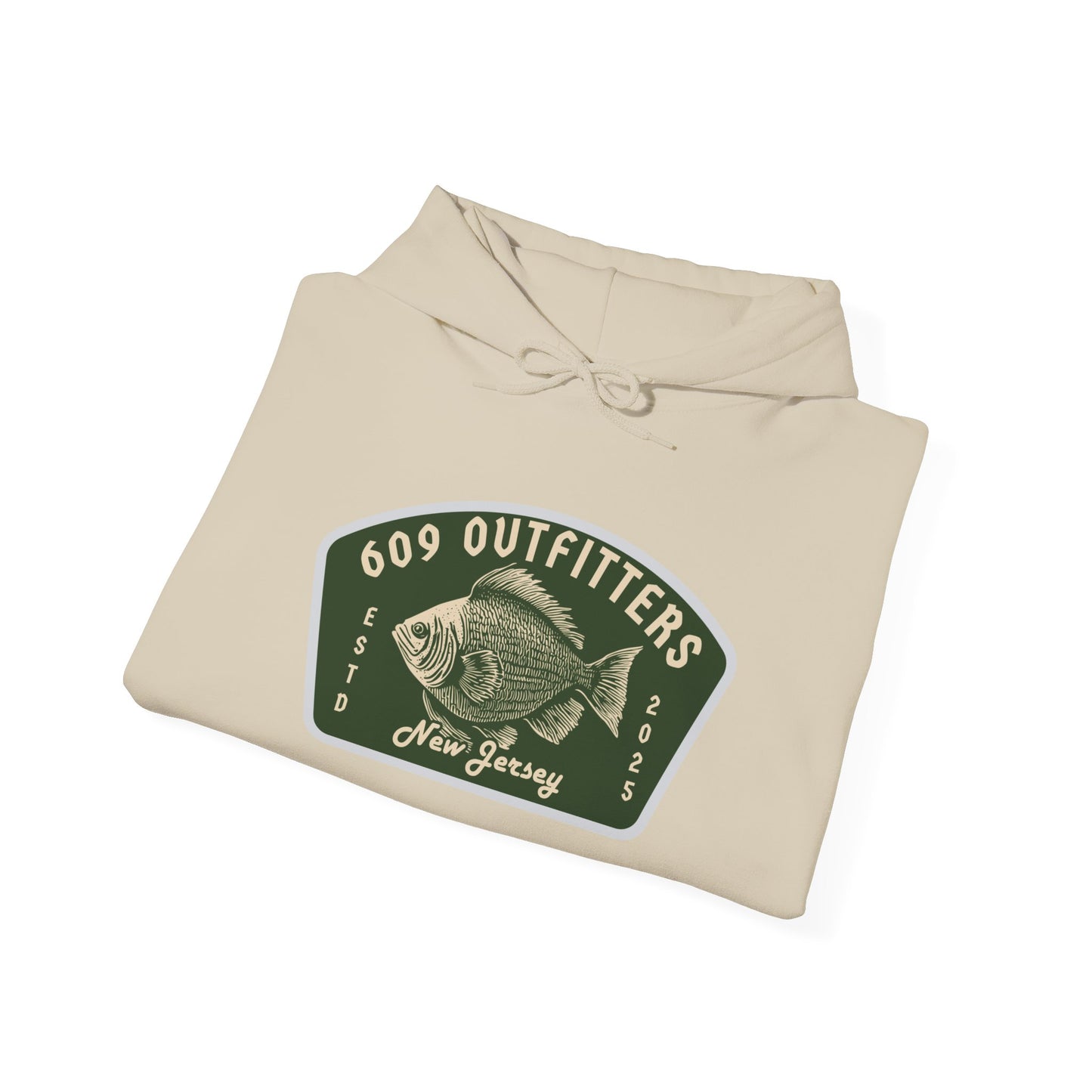 Outdoor Adventure Hoodie | New Jersey Fishing Logo