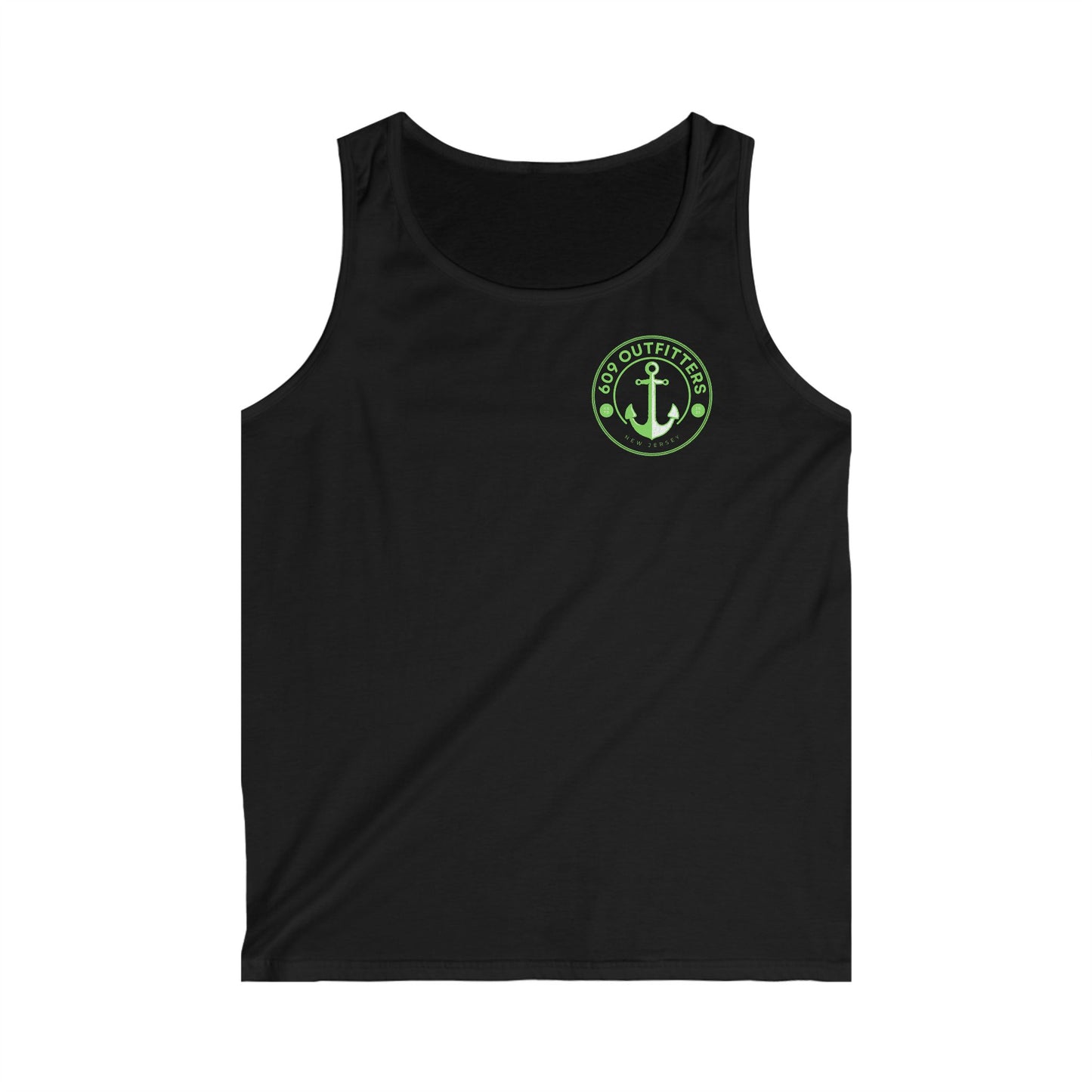 609 Outfitters New Jersey Nautical Muscle Tee | Charcoal