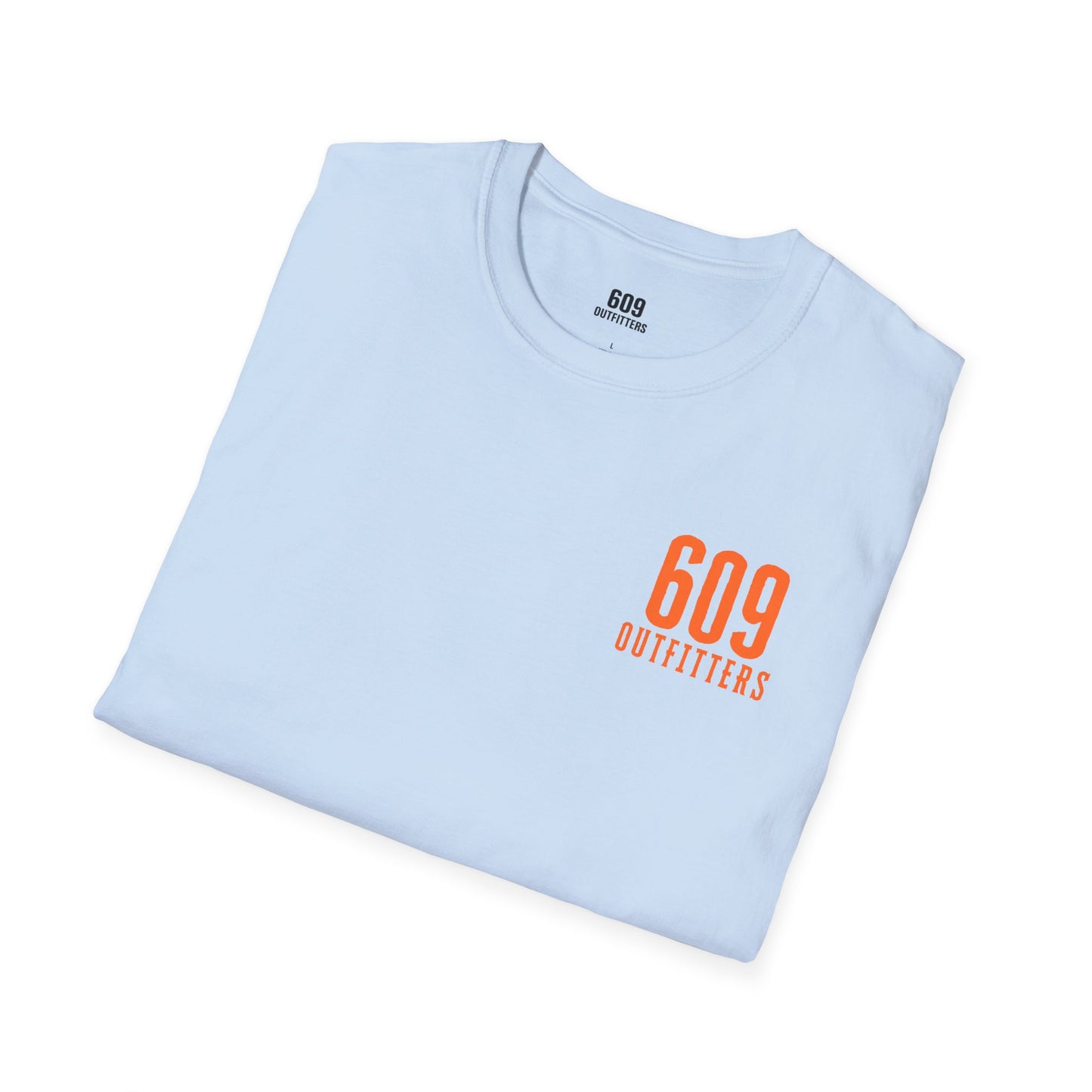 Contemporary Tee | 609 Locals Fishing Club Logo Blue
