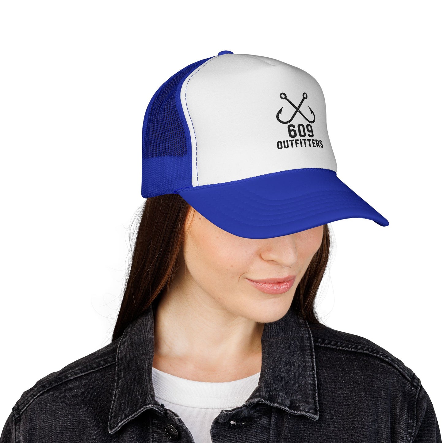 Simple Trucker Hat | Royal Blue | Unisex Style by 609 Outfitters