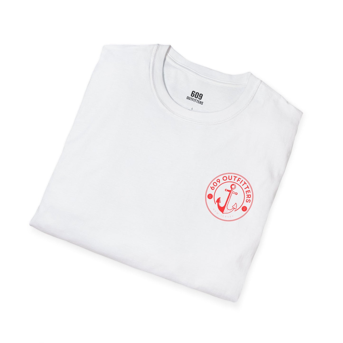 Contemporary Tee | Mens Anchorage Logo Red