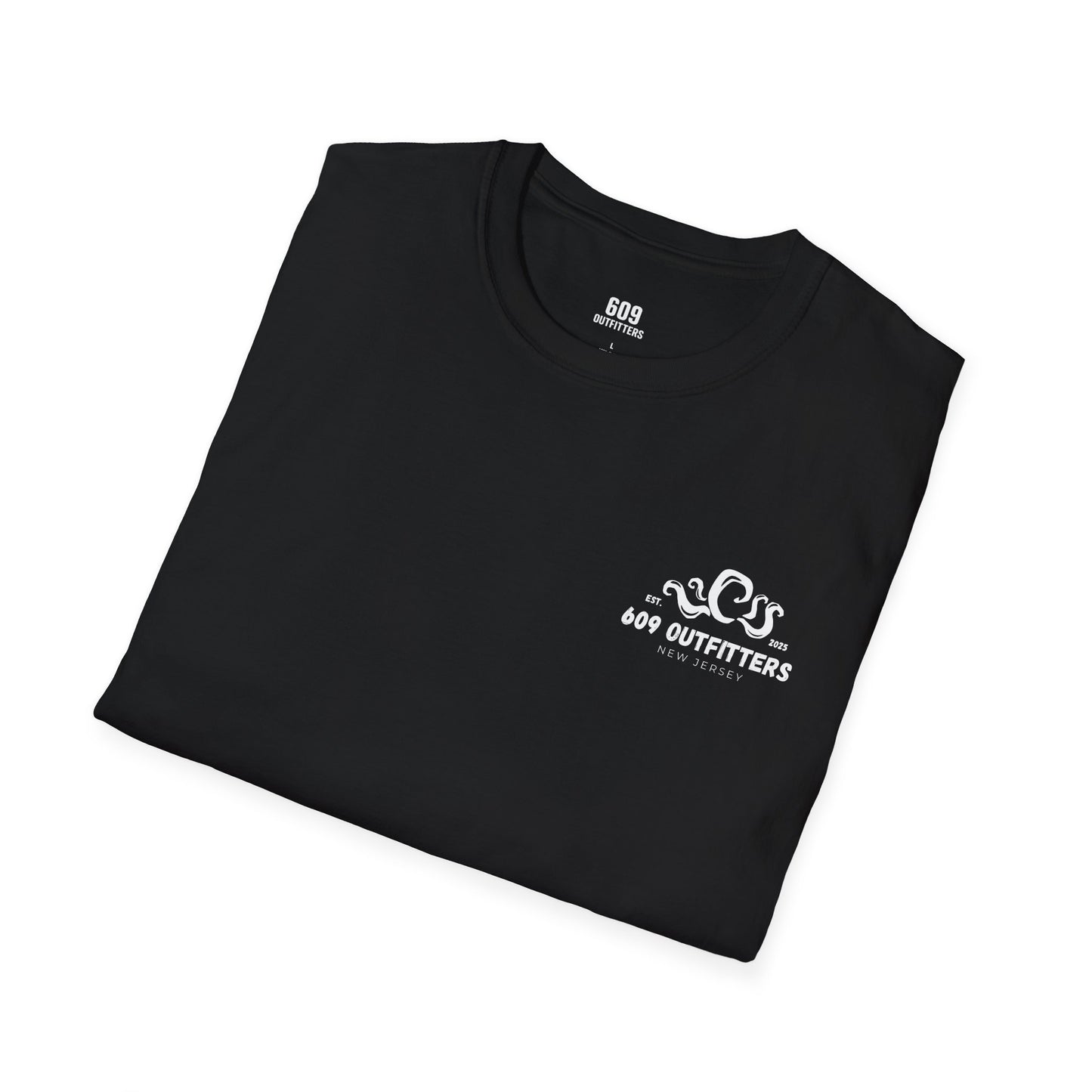 Contemporary Tee | Mens Sea Creature Logo Black