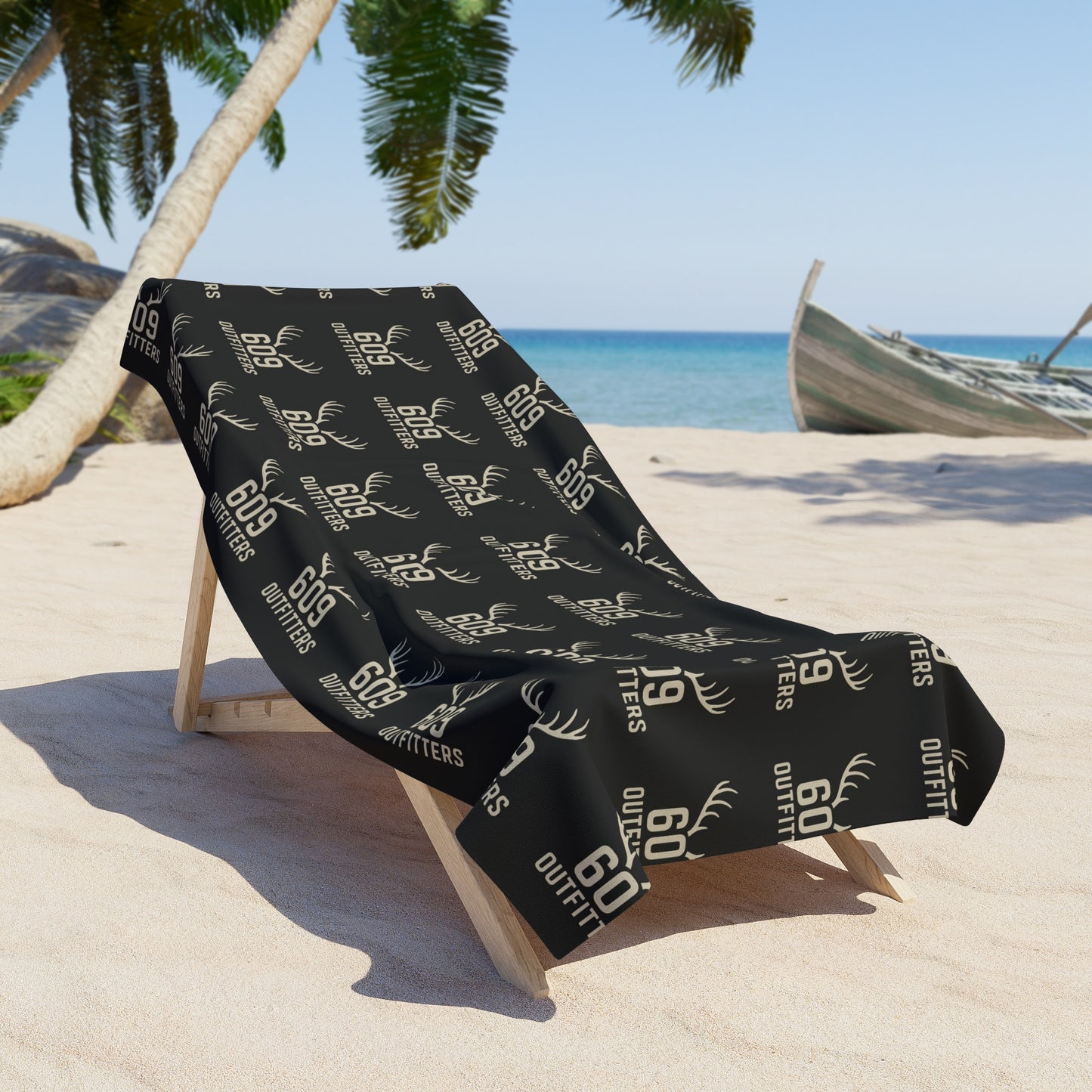 609 Outfitters Classic Anter Logo | Beach Towel