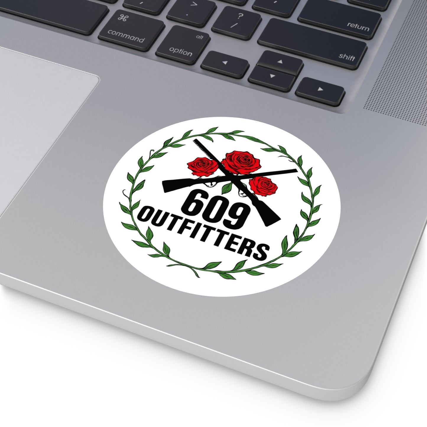 Hunting and Roses | Vinyl Sticker