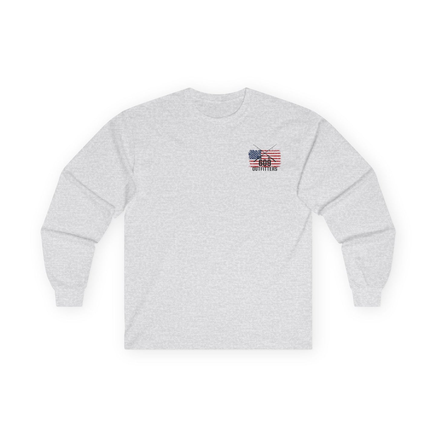 Men's Classic Fishing Logo Long Sleeve Tee