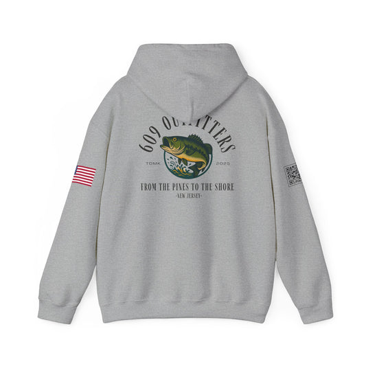 Limited Edition Outdoor Adventure Hoodie | 609 Fresh Water Bass