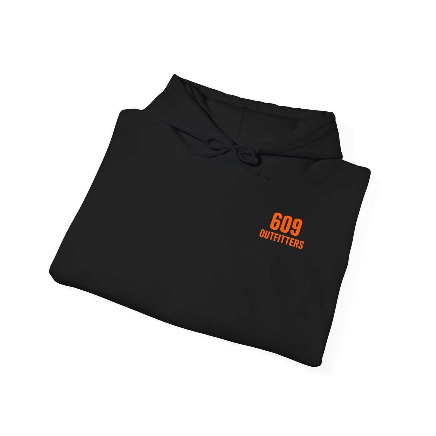 Limited Edition Outdoor Adventure Hoodie | 609 Adventure Logo Black