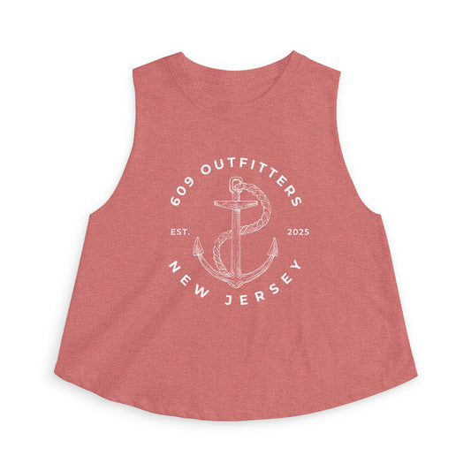 Women's New Jersey Anchor Graphic Crop Top