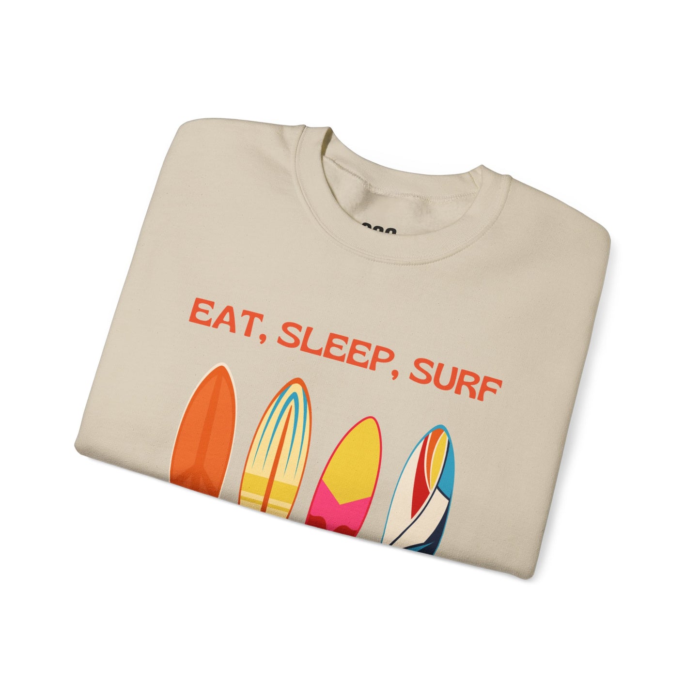 Women's Eat Sleep Surf Logo Crewneck Sweatshirt