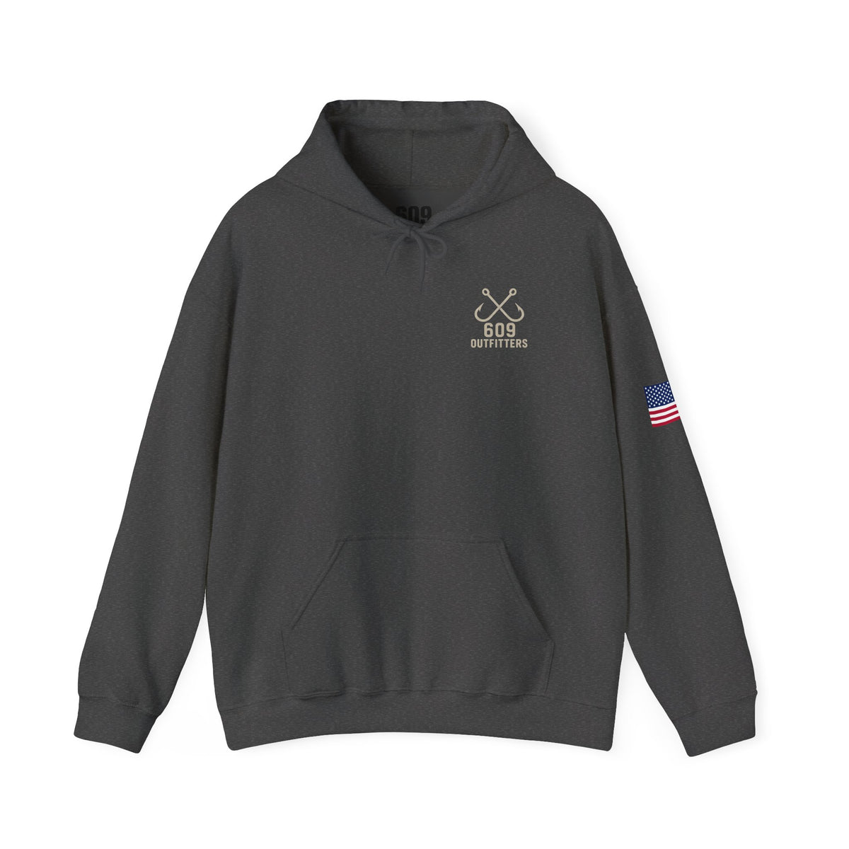 Outdoor Adventure Hoodie | Classic Double Hook Logo