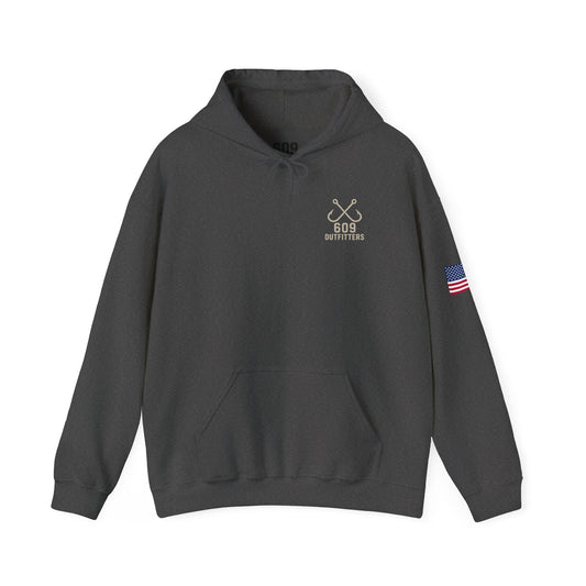 Outdoor Adventure Hoodie | Classic Double Hook Logo