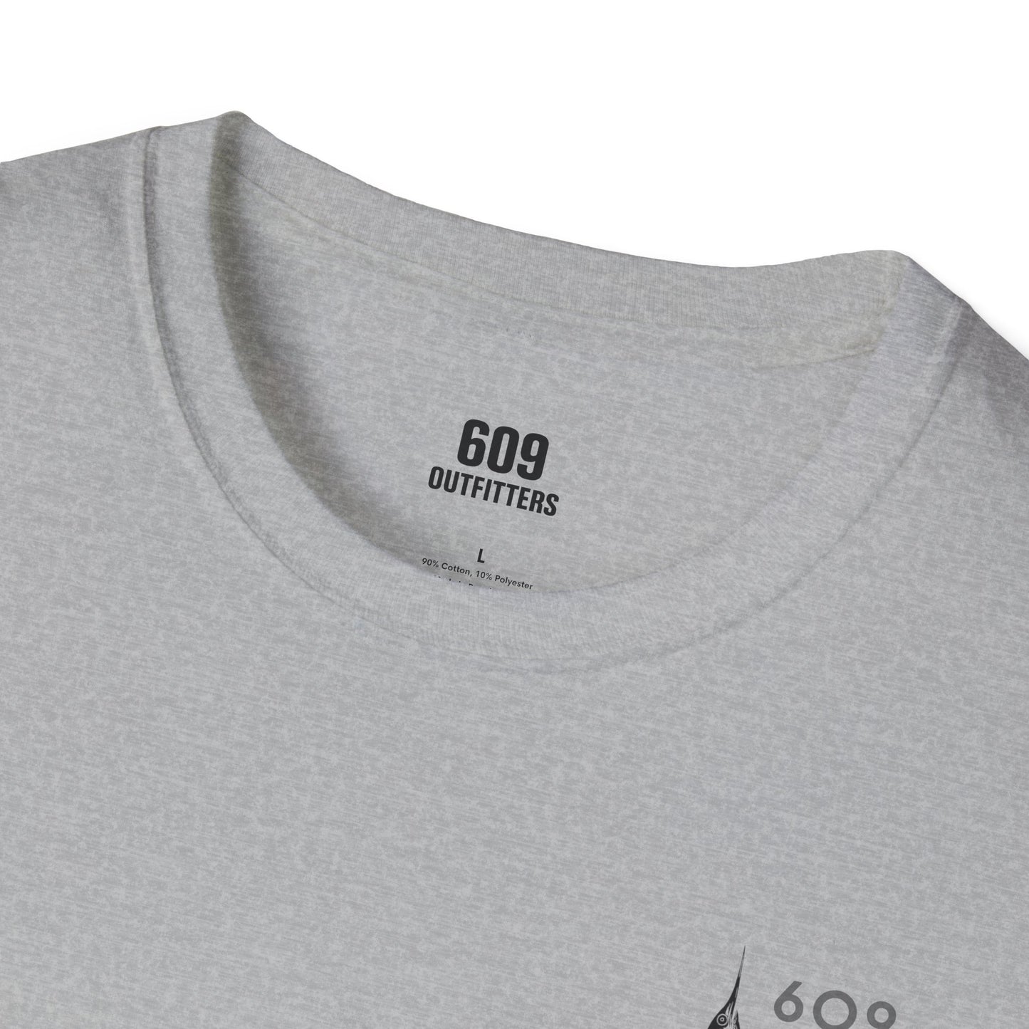 Contemporary Tee | Mens Swordfish Logo Gray