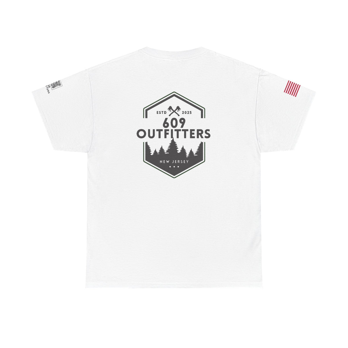 Men's Outdoor Adventure Tee | 609 Outfitters Pines Logo