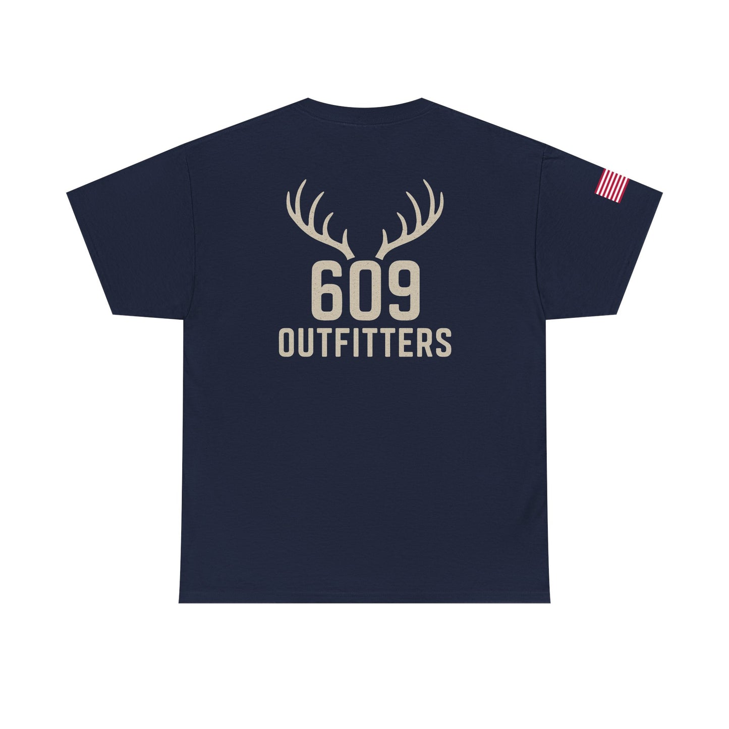 Men's Outdoor Adventure Tee | Classic 609 Antler Logo