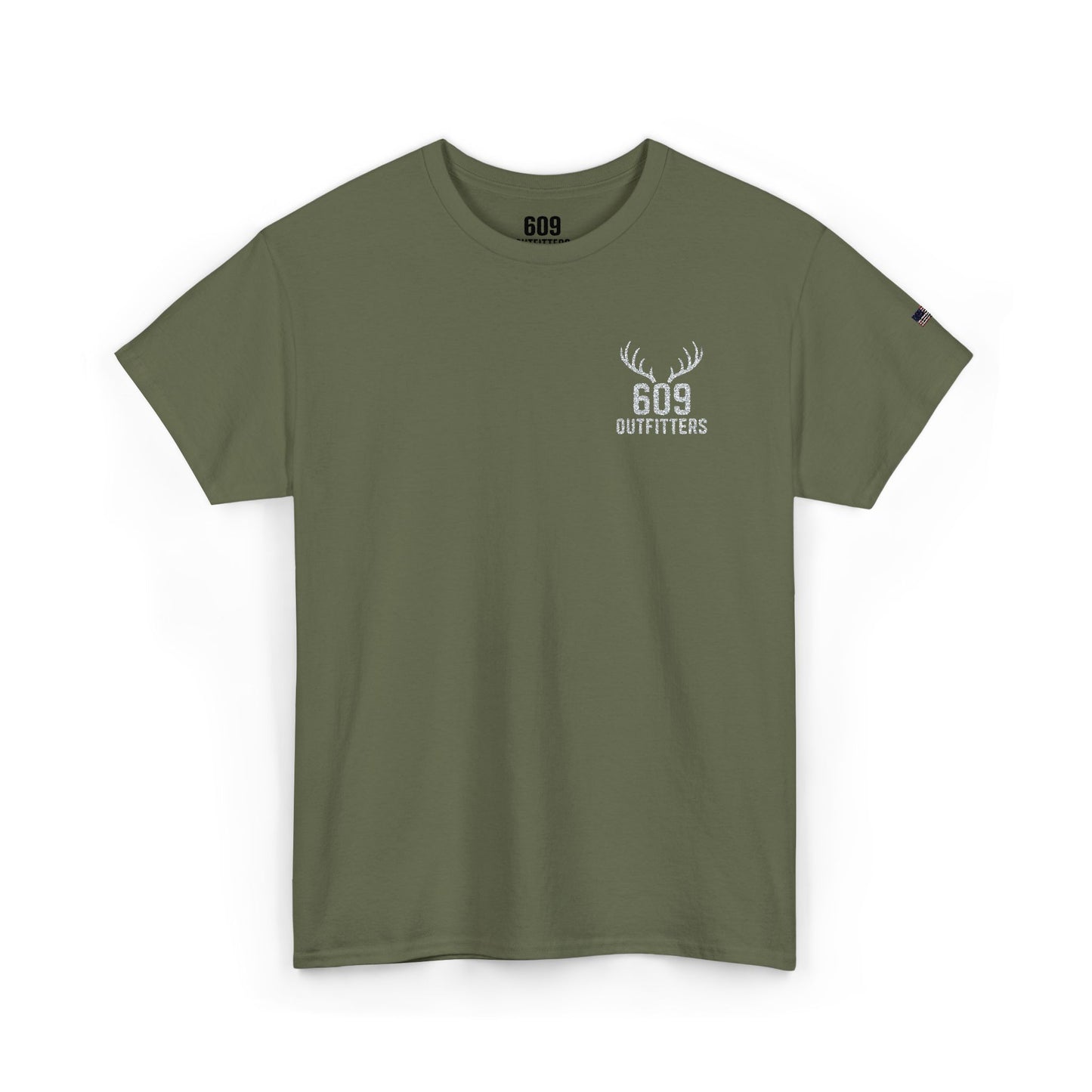 Everyday Tee | Embroidered | Classic Antler Logo