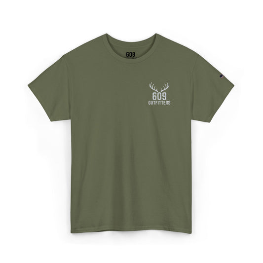Everyday Tee | Embroidered | Classic Antler Logo