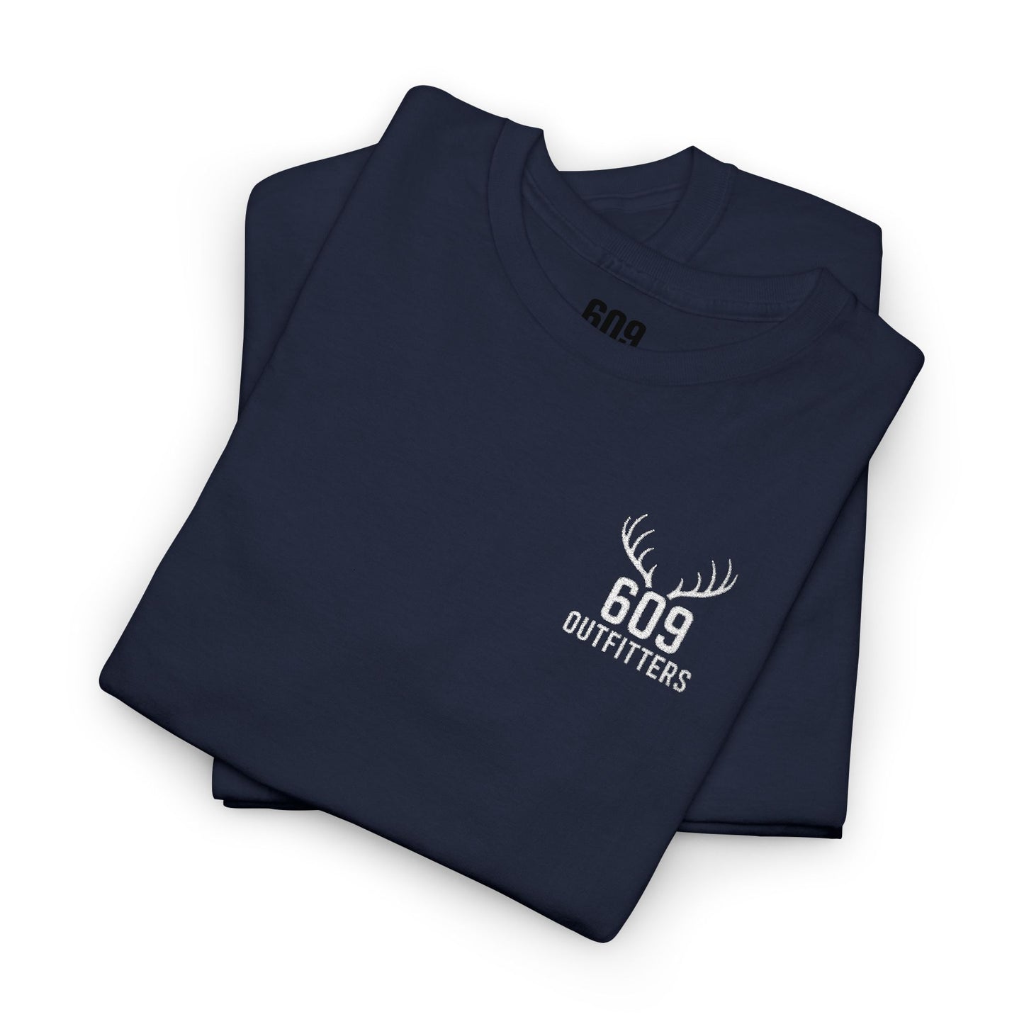 Everyday Tee | Embroidered | Classic Antler Logo