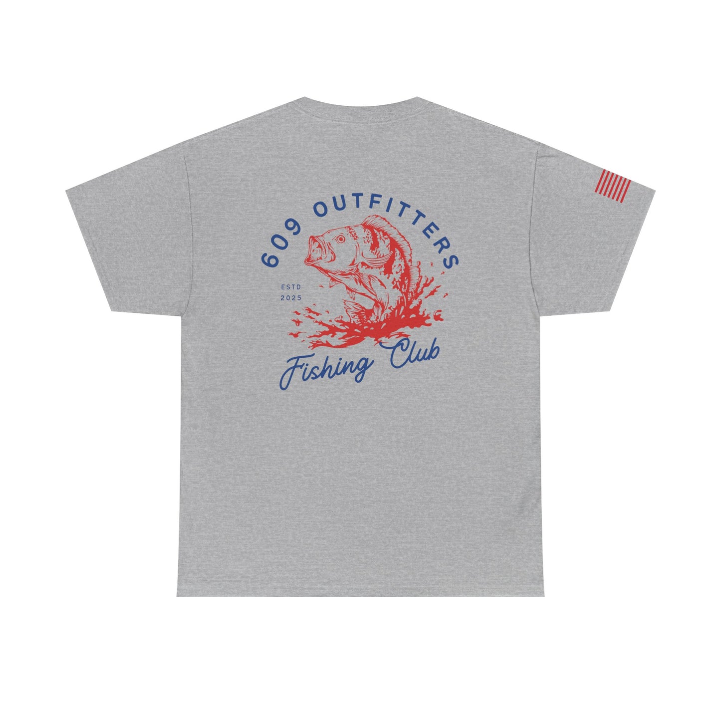 Men's Outdoor Adventure Tee | Fishing Club Gray