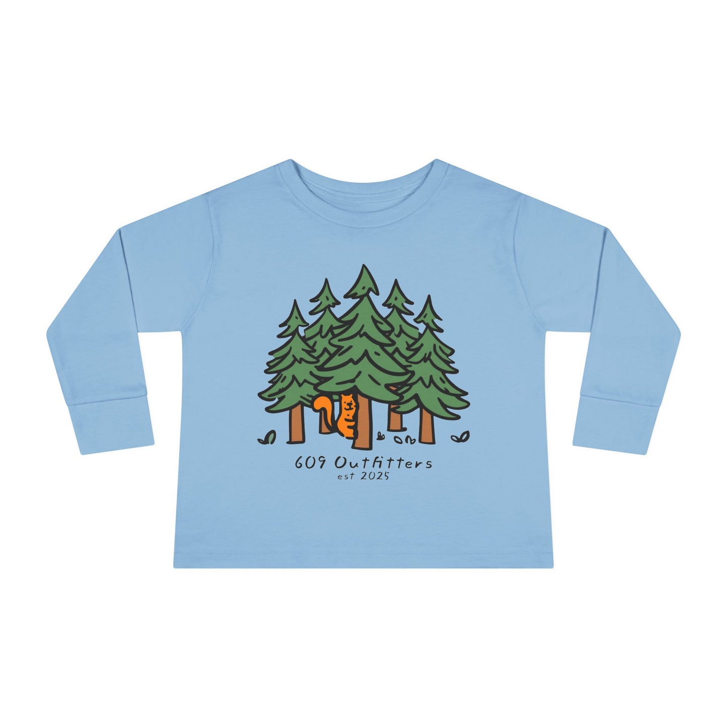 Toddler Tee | 609 Pines Long Sleeves