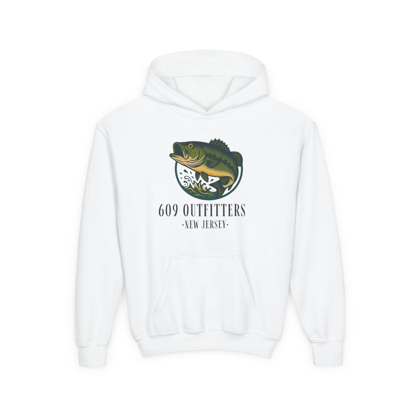 Youth Hoodie | 609 Bass Fishing | Kids Everyday