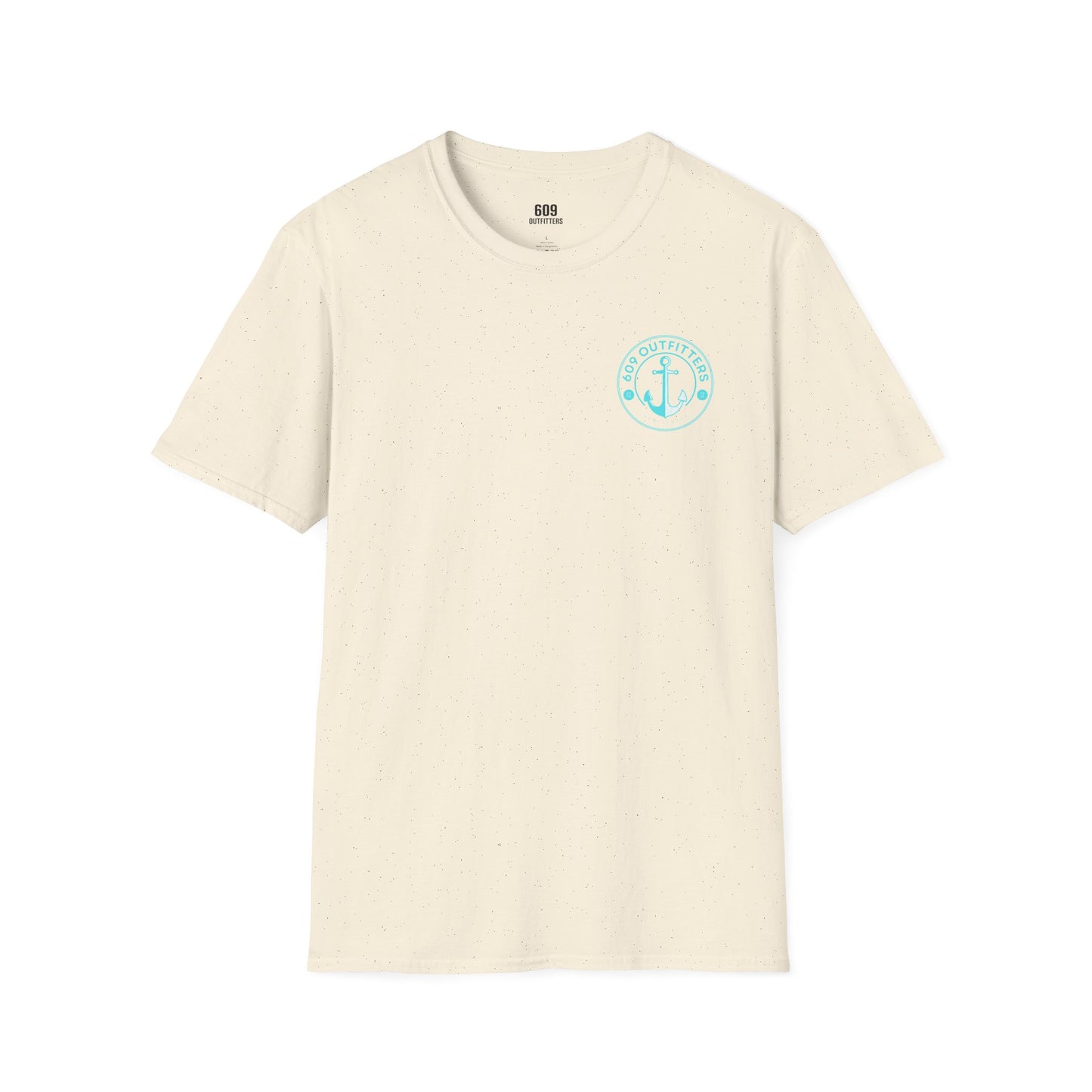 Contemporary Tee | Mens Anchorage Logo Beige