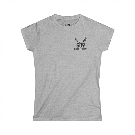 Women's Soft Tee | Classic Antler Logo | Everyday Wear