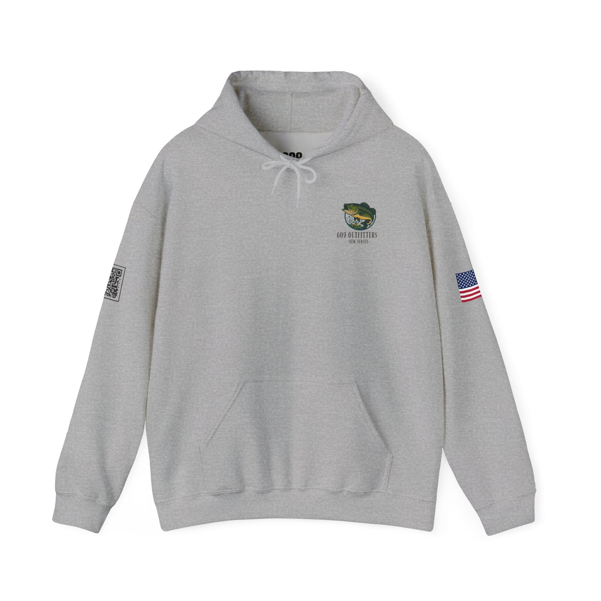Outdoor Adventure Hoodie | 609 Fresh Water Bass