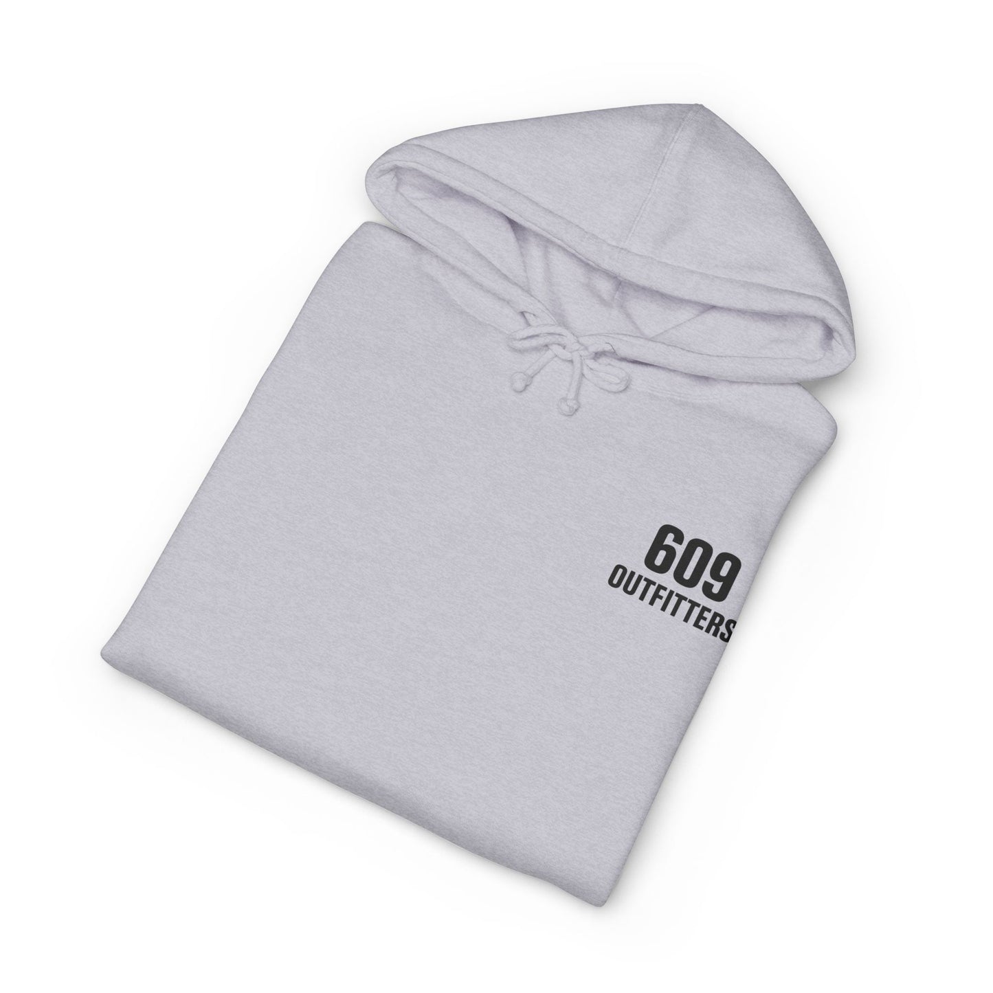 609 Outfitters Jersey Devil Hoodie | Gray Heavy Blend Pullover