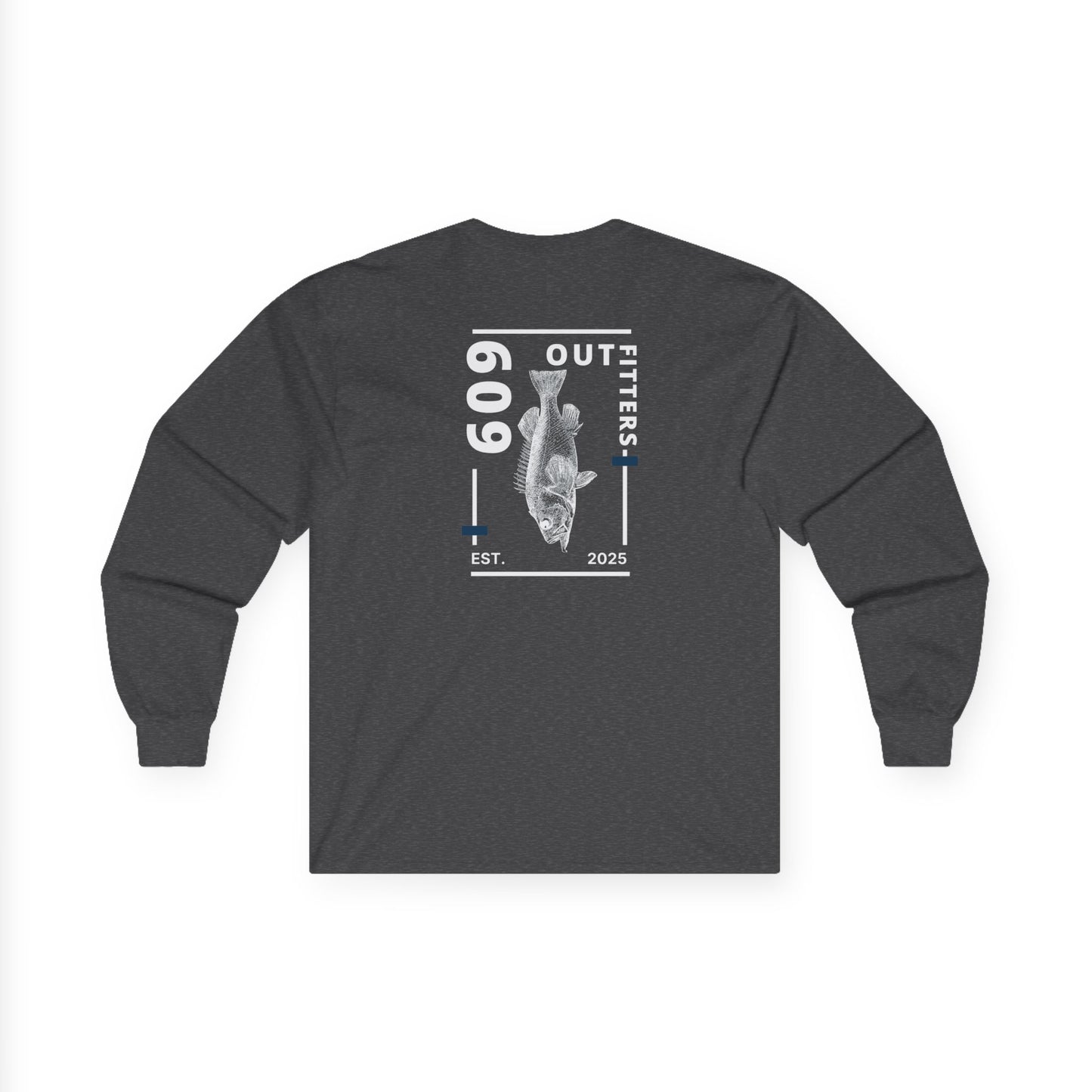 Men's Fish Stamp Long Sleeve Tee