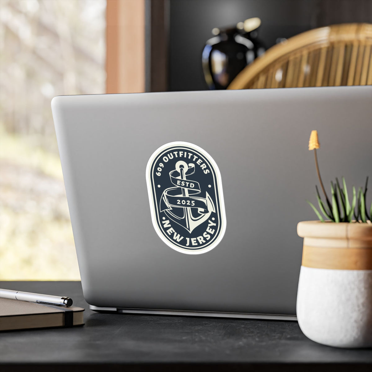 Classic Anchor Logo | Kiss-Cut Vinyl Decal Sticker
