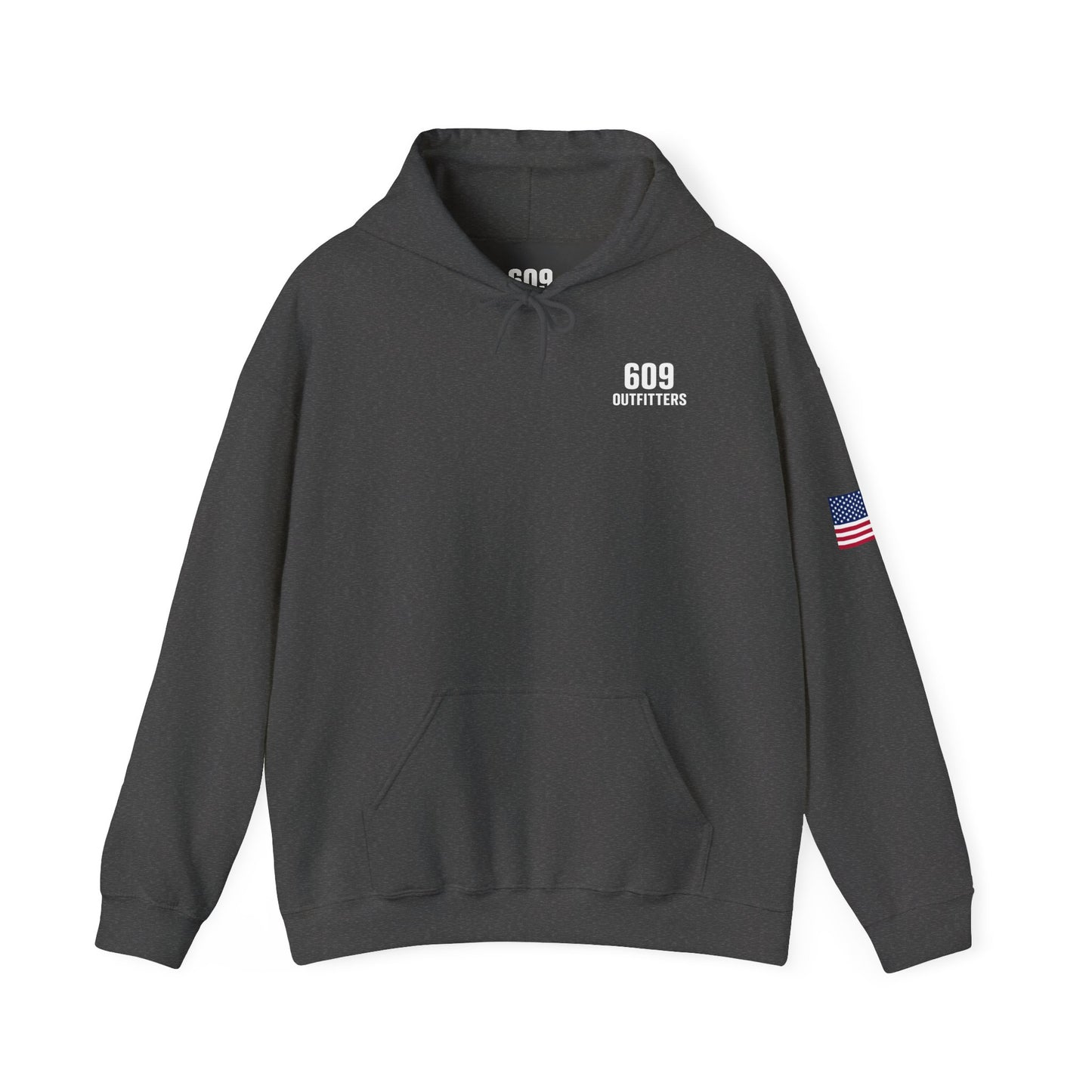 Limited Edition Outdoor Adventure Hoodie | 609 Adventure Logo Blue