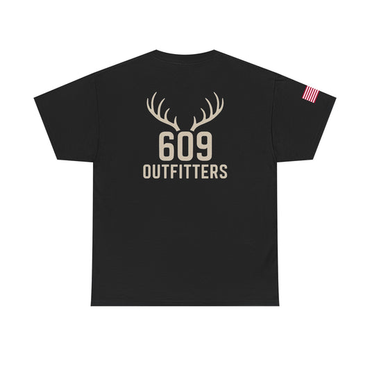 Men's Outdoor Adventure Tee | Classic 609 Antler Logo