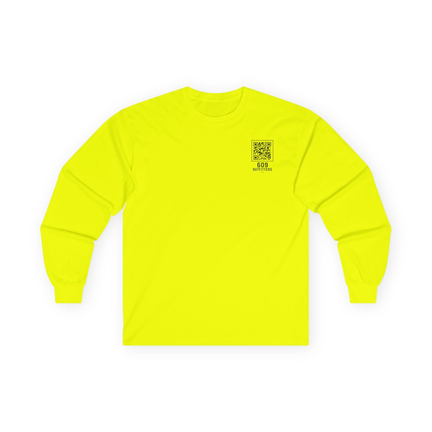 609 QR Code Long Sleeve Tee