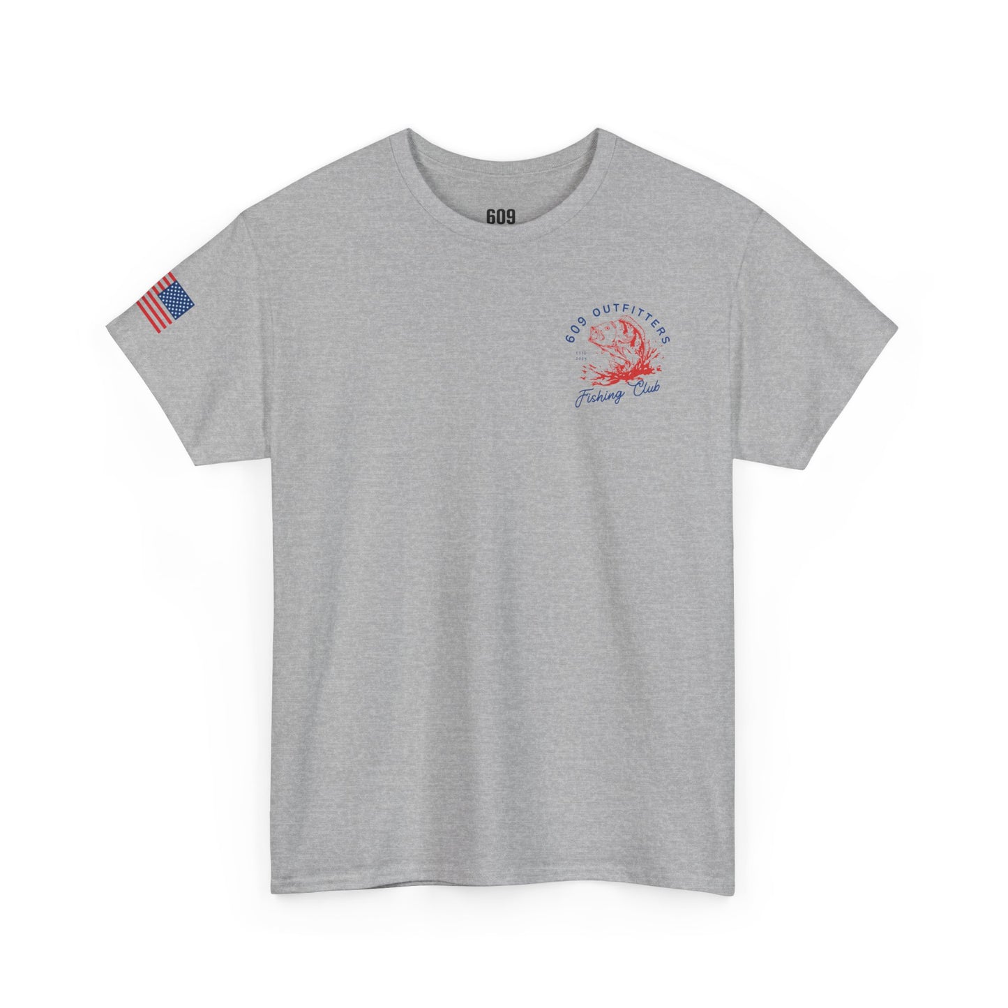 Men's Outdoor Adventure Tee | Fishing Club Gray