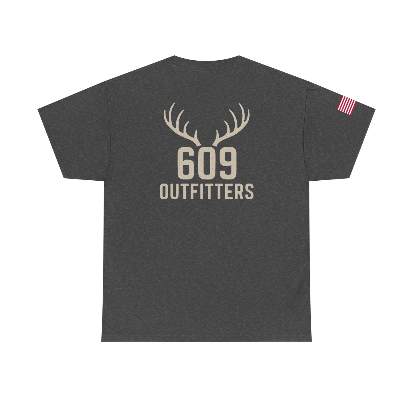 Men's Outdoor Adventure Tee | Classic 609 Antler Logo