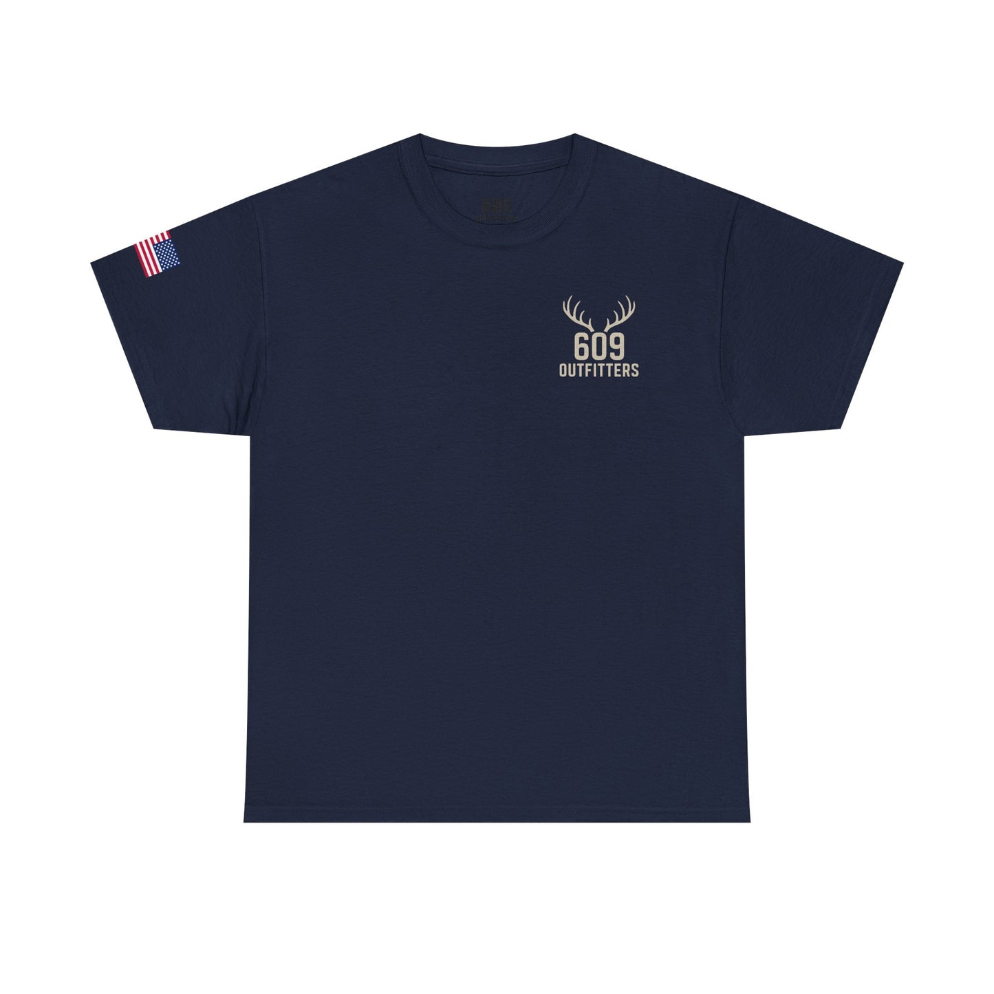 Men's Outdoor Adventure Tee | Classic 609 Antler Logo