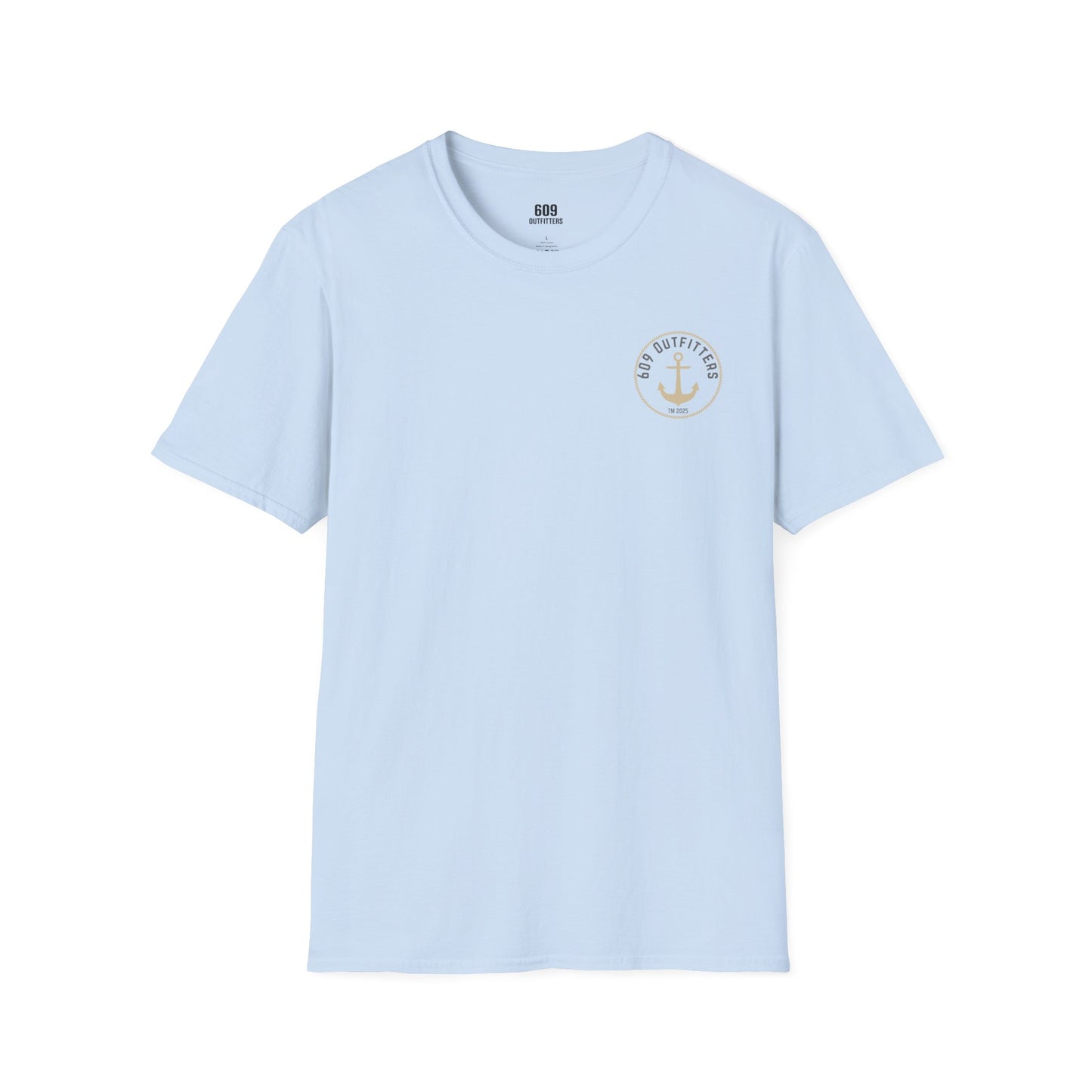 Contemporary Tee | Mens Anchors Away Blue