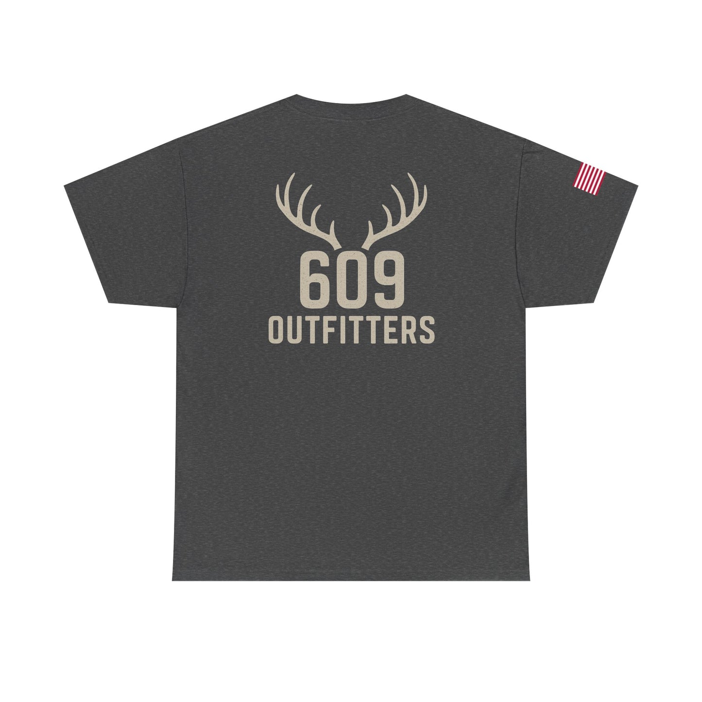 Men's Outdoor Adventure Tee | Classic 609 Antler Logo
