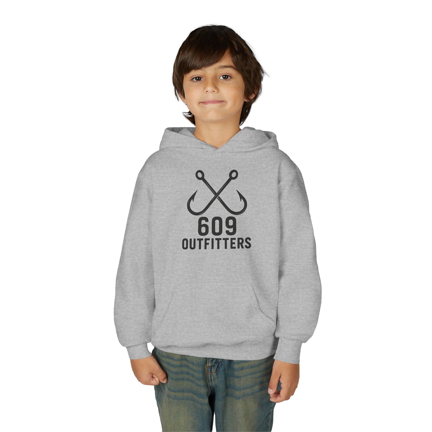 Youth Hoodie | Double Hook Logo | Kids Everyday