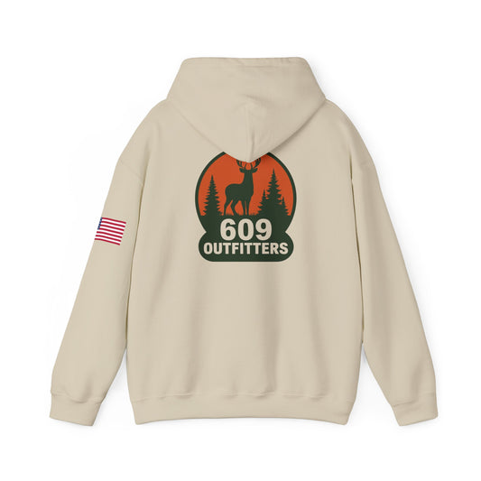 Limited Edition Outdoor Adventure Hoodie | 609 Deer Badge