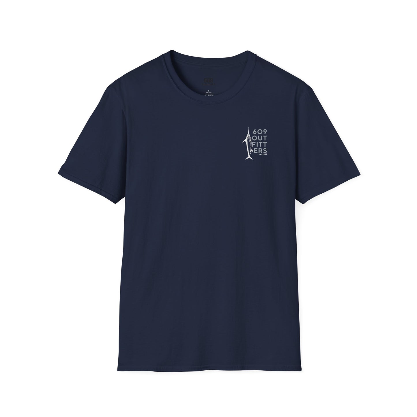 Contemporary Tee | Mens Swordfish Logo Navy