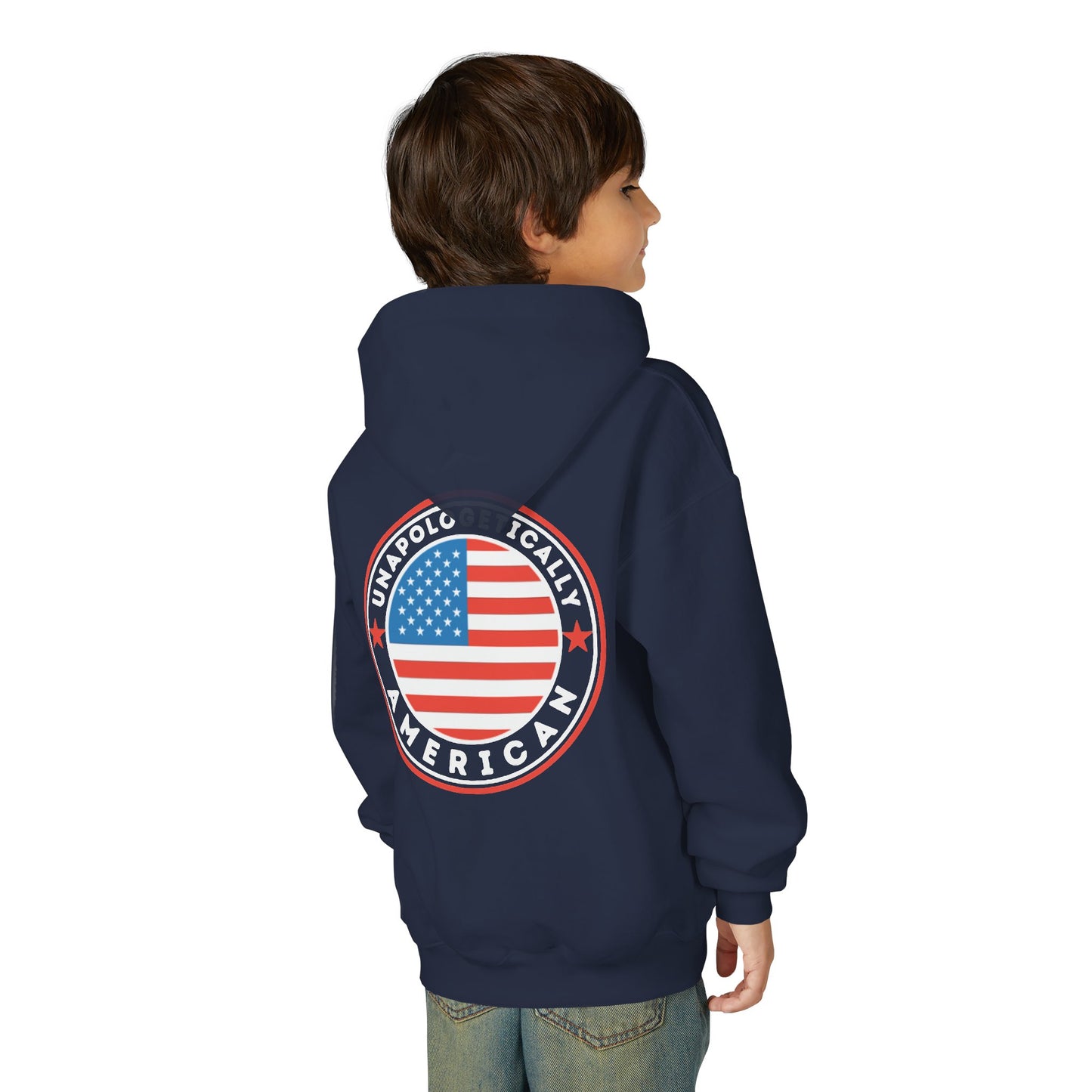 Youth Hoodie | Unapologetically American | Kids Everyday