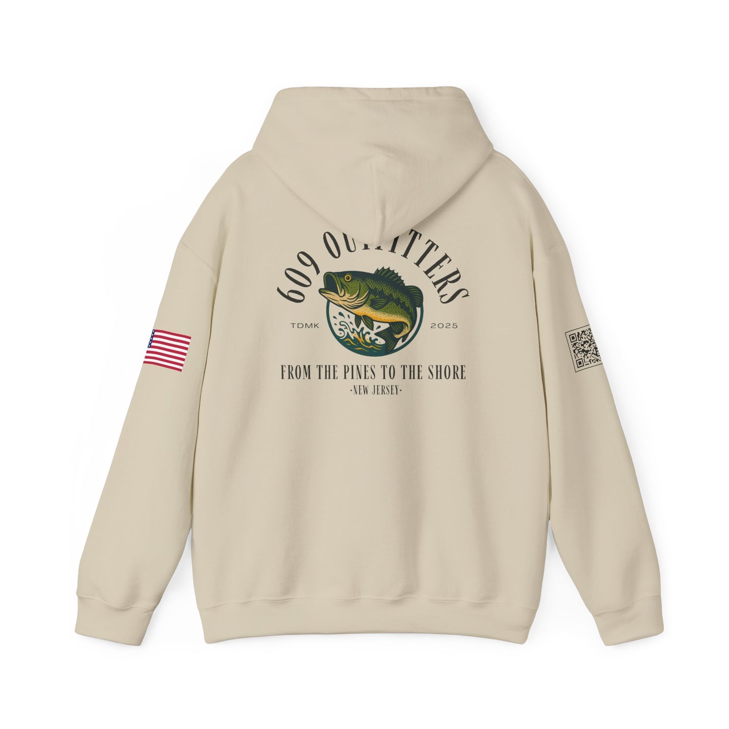 Limited Edition Outdoor Adventure Hoodie | 609 Fresh Water Bass