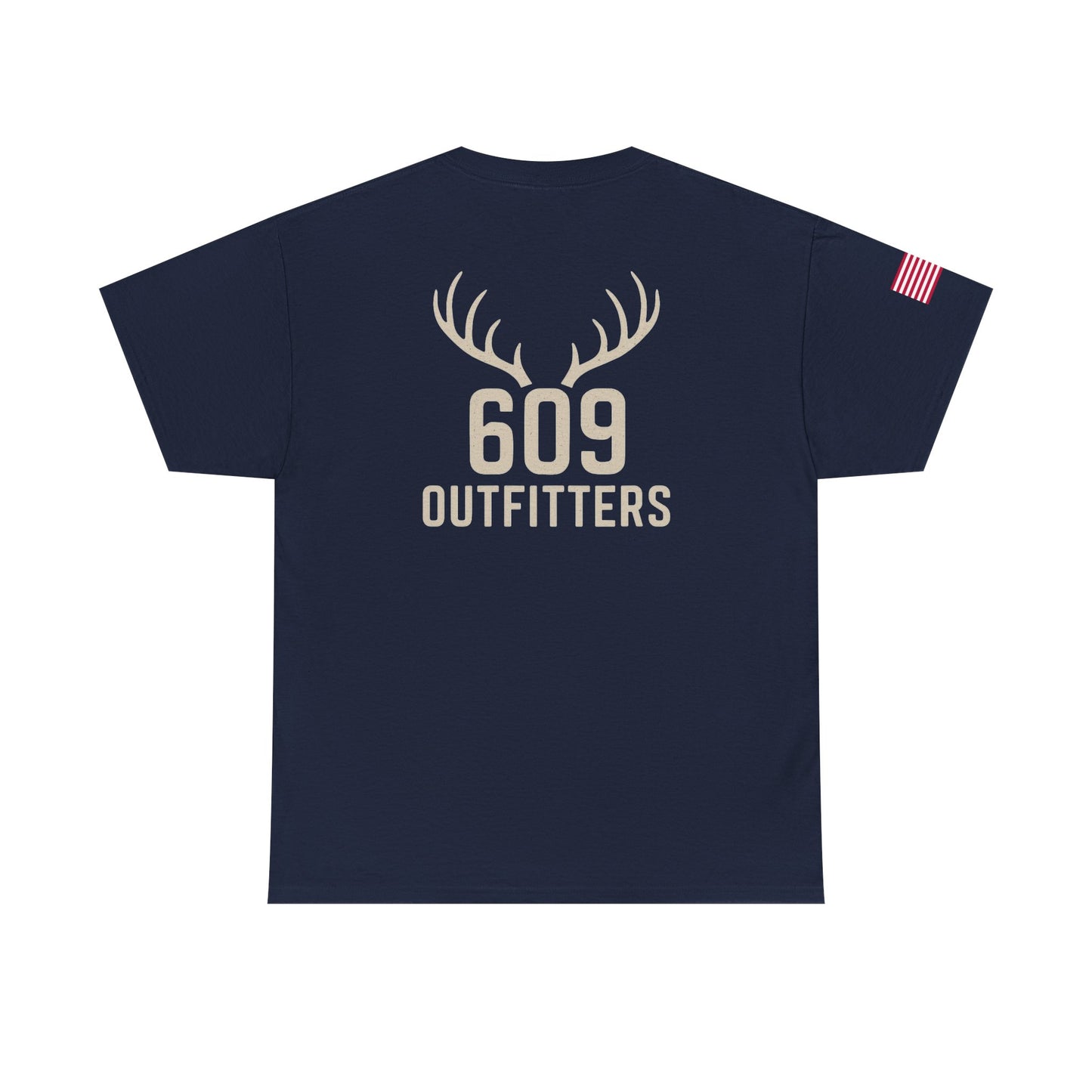 Men's Outdoor Adventure Tee | Classic 609 Antler Logo