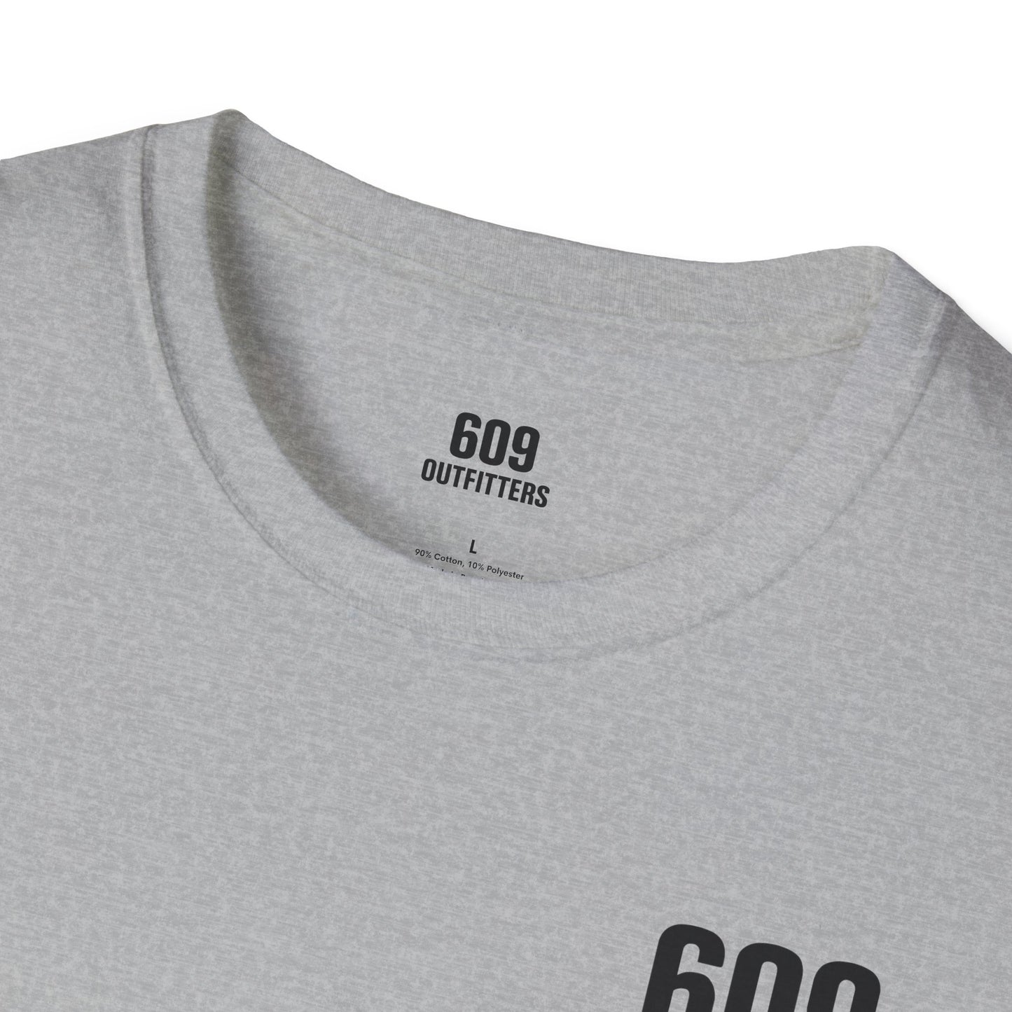 Contemporary Tee | 609 Hunting Club Grey Logo