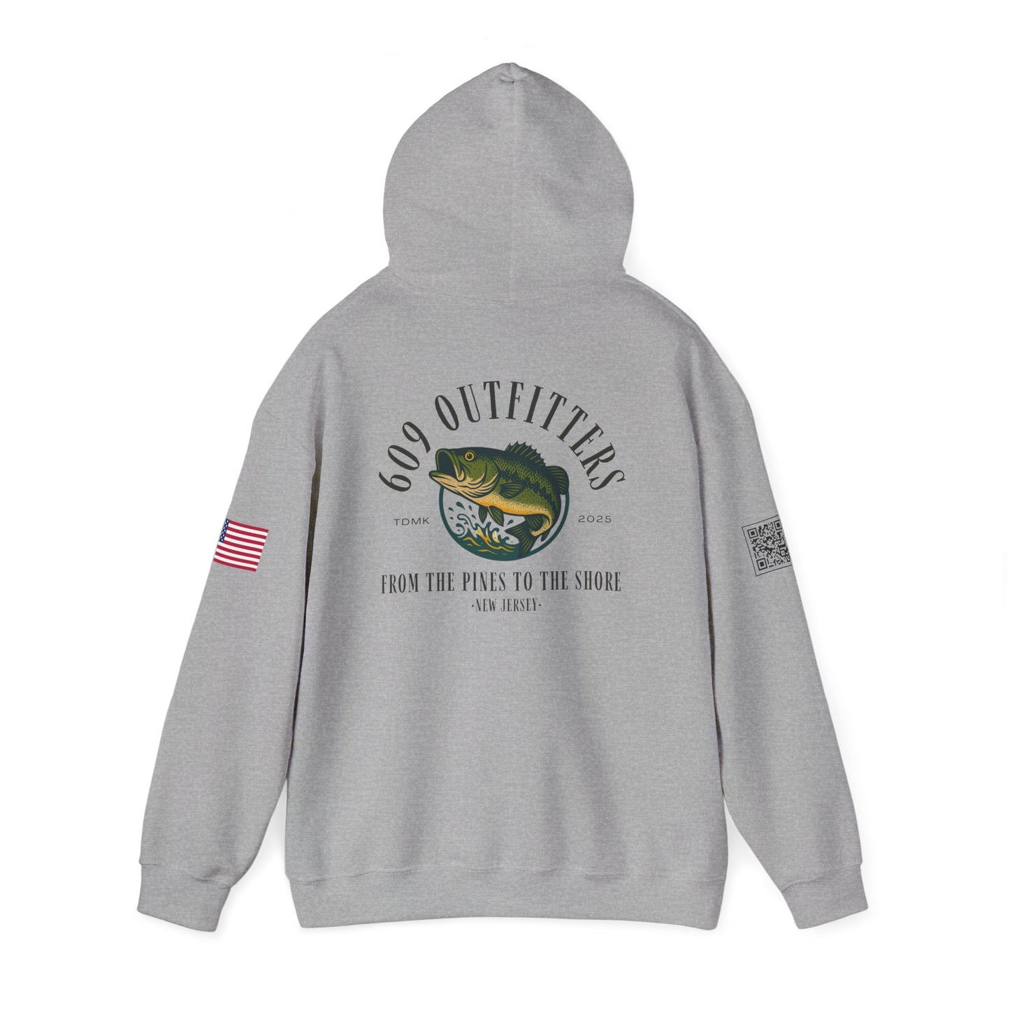 Limited Edition Outdoor Adventure Hoodie | 609 Fresh Water Bass