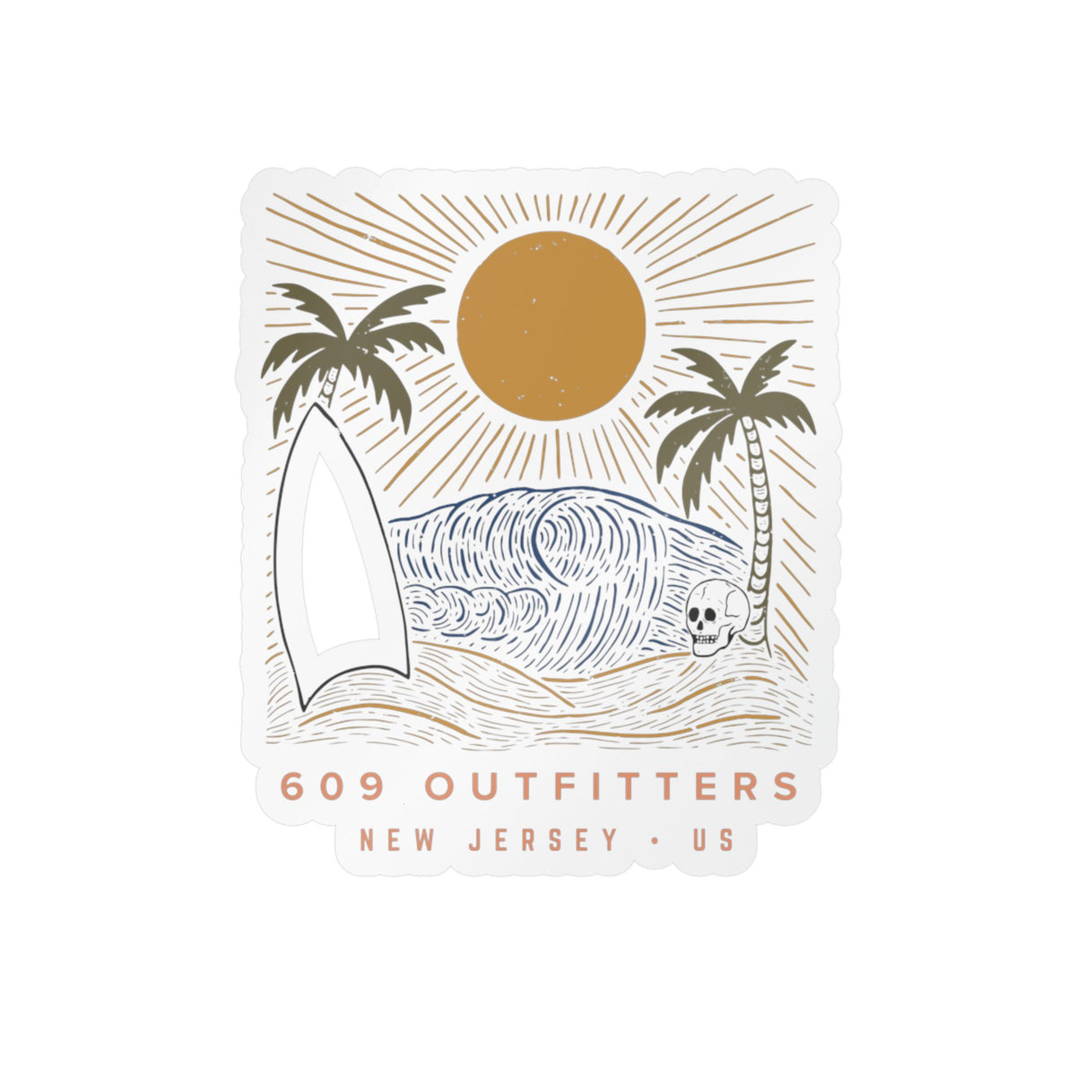 Summer Sketch | Vinyl Decal