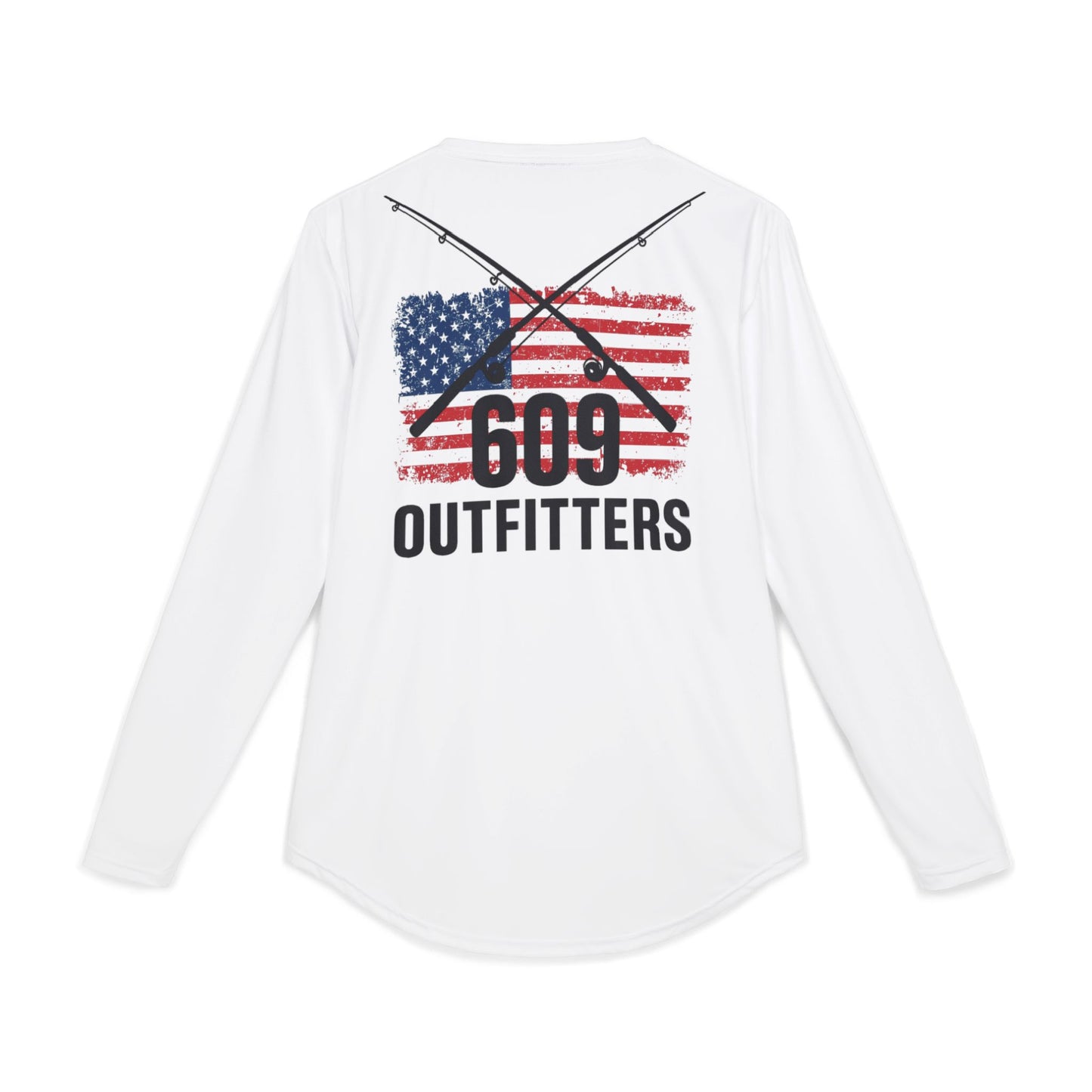 609 American Fishing Logo | Long Sleeve UV Sun Protection Top