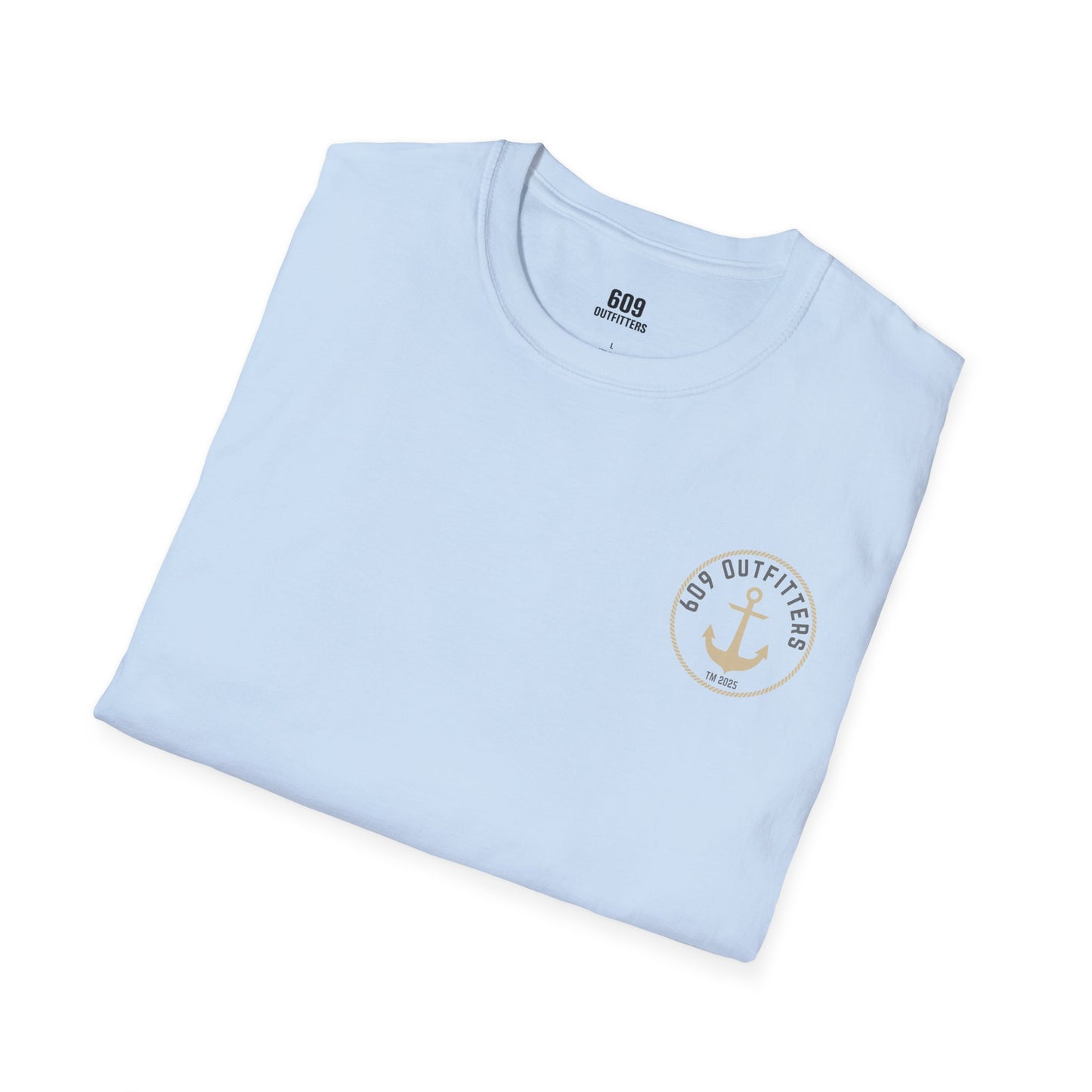 Contemporary Tee | Mens Anchors Away Blue