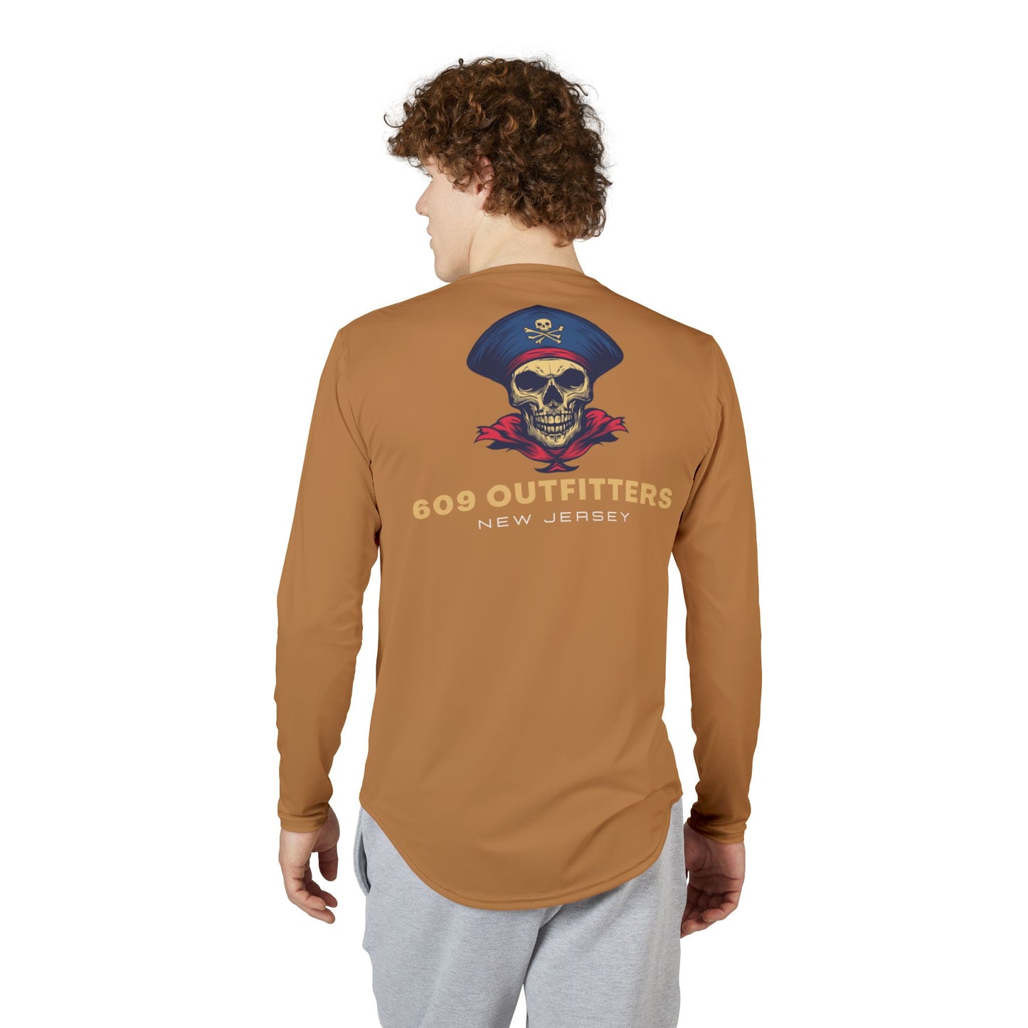 609 Pirate Captain Logo | Long Sleeve UV Sun Protection Top